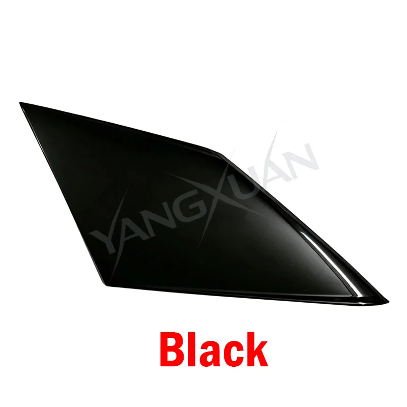 Black Car C-pillar Cover Plate Exterior Trim Triangular Cove Panel For Audi Q2 2017-2024 853377Y9B 81D853378Y9B