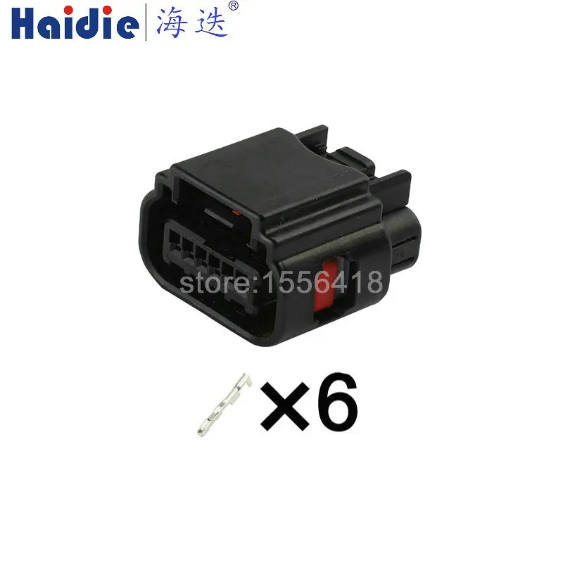 

1-20 sets 6pin car electrical auto connector female housing cable connector 47715-6102