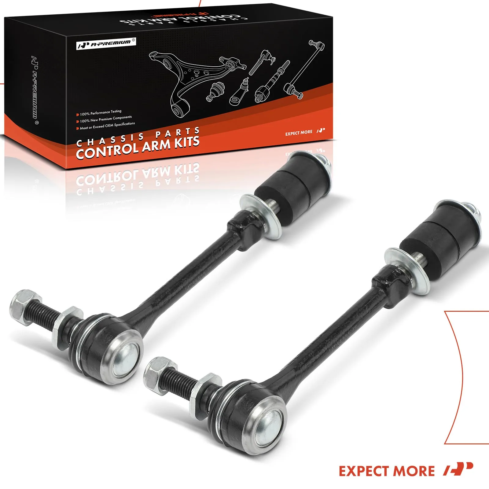 A-Premium 2x Rear Left & Right Stabilizer Sway Bar Link for Toyota 4Runner 1990 1991 1992 1993 1994 1995 1996