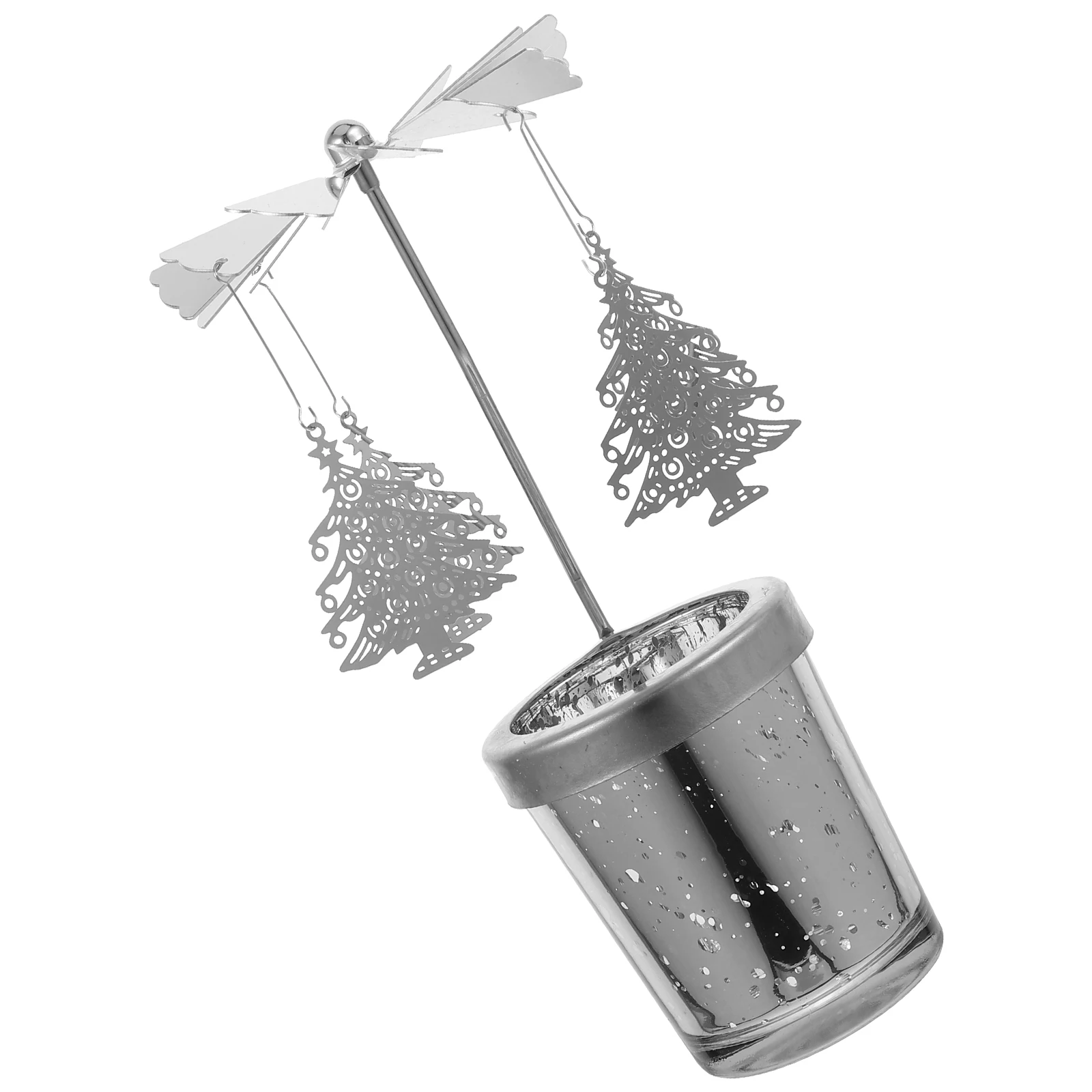

Rotating Windmill Stand Rotation Holder Outdoor Christmas Decorations Indoor Candlestick