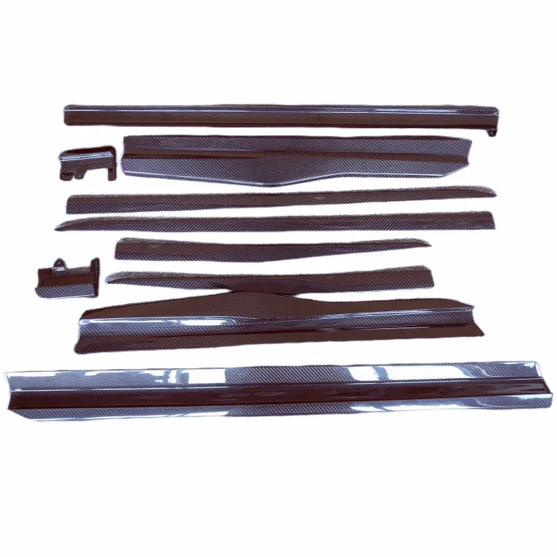 

Urus Style Carbon Fiber Side Skirt Body Kit Front bar Rear Diffuser Rear Spoiler Wheel Eyebrow