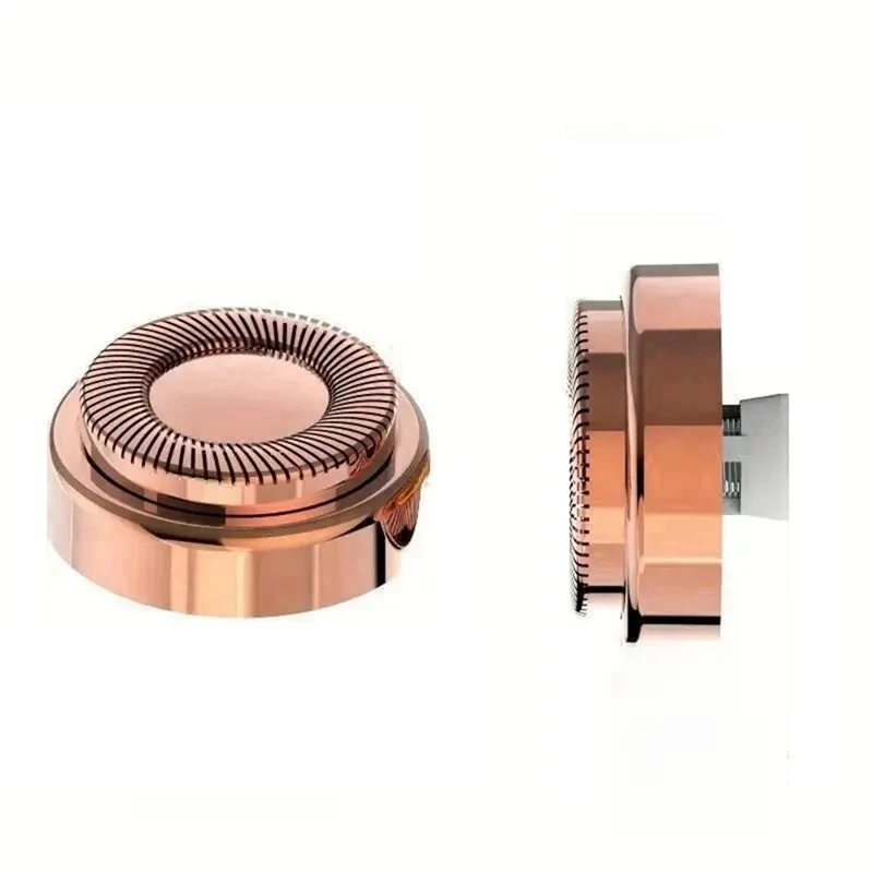 A01V-4Pcs For Finishing Touch Flawless Facial Hair Remover Replacement Heads - Painless And Effective Hair Removal