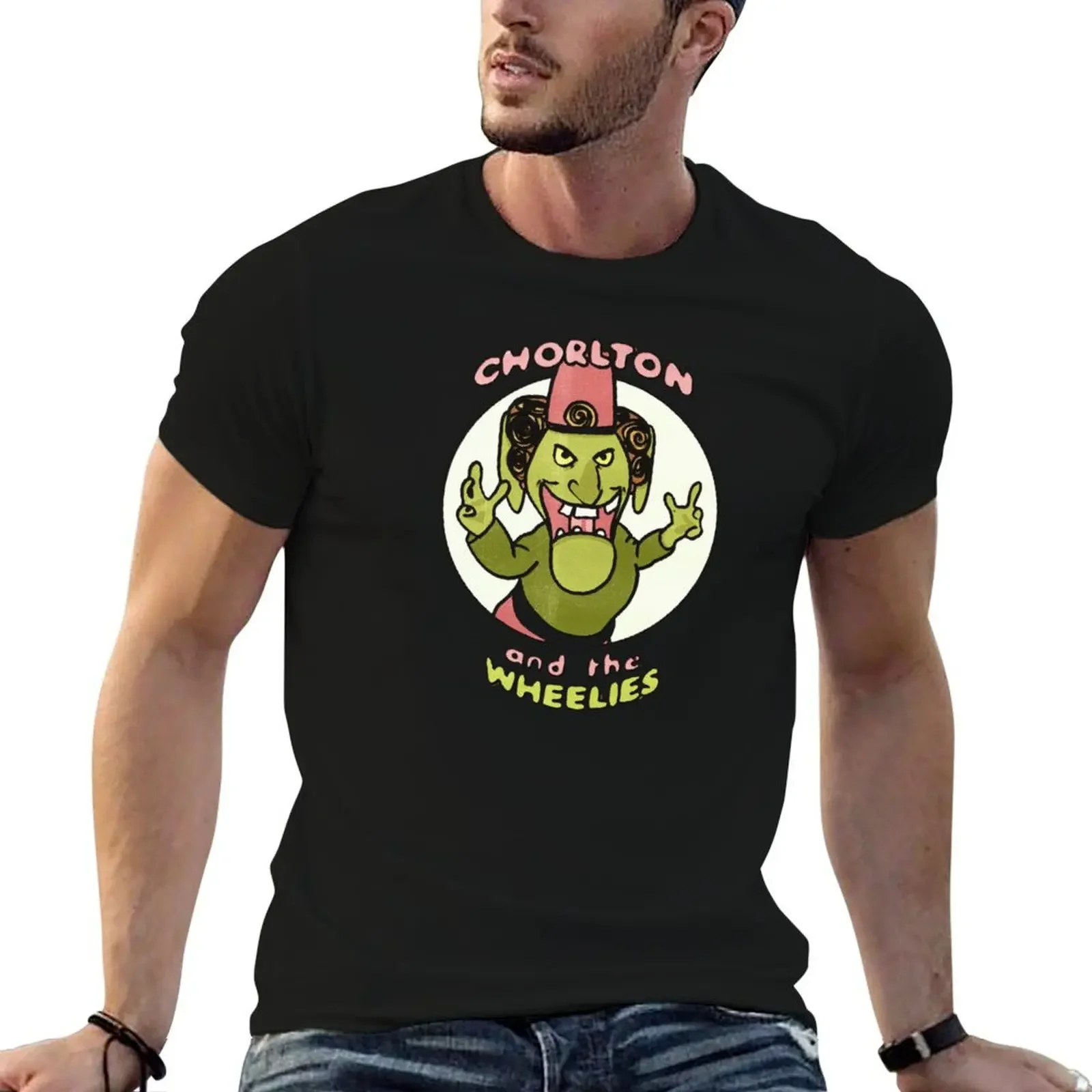 chorlton and the wheelies T-Shirt for a boy plus size tops funny shirt cotton animal prinfor boys plus size men clothing