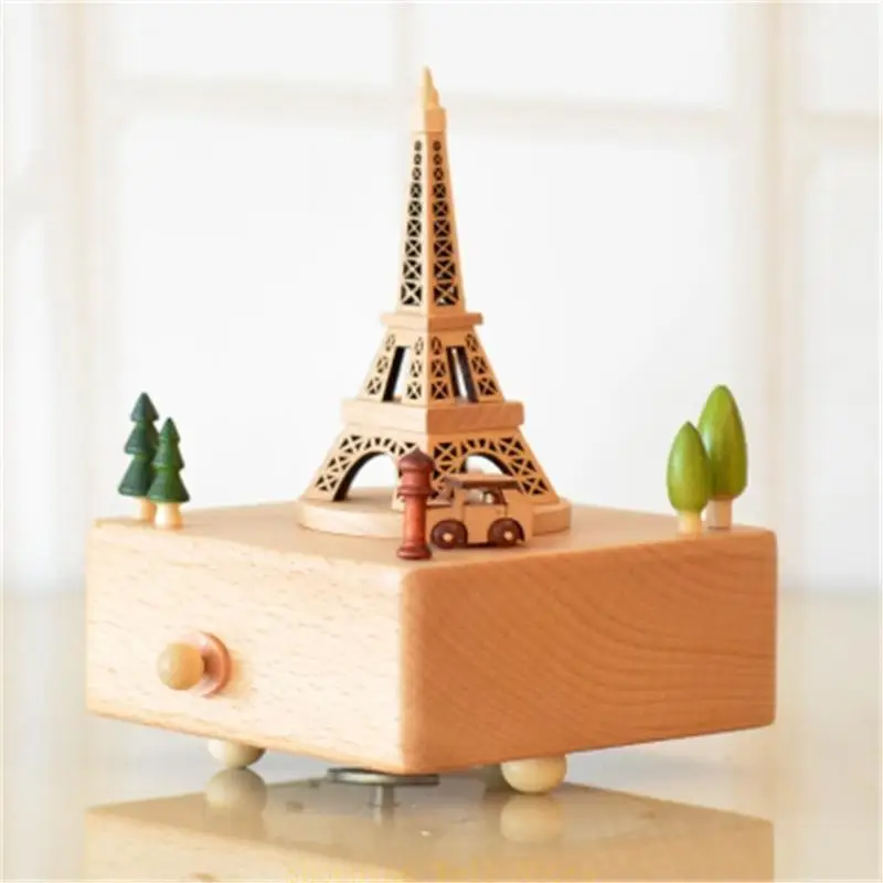 KX4B dla Tower Music Box Dekoracja domu Walentynkowe Ozdar Ozdar