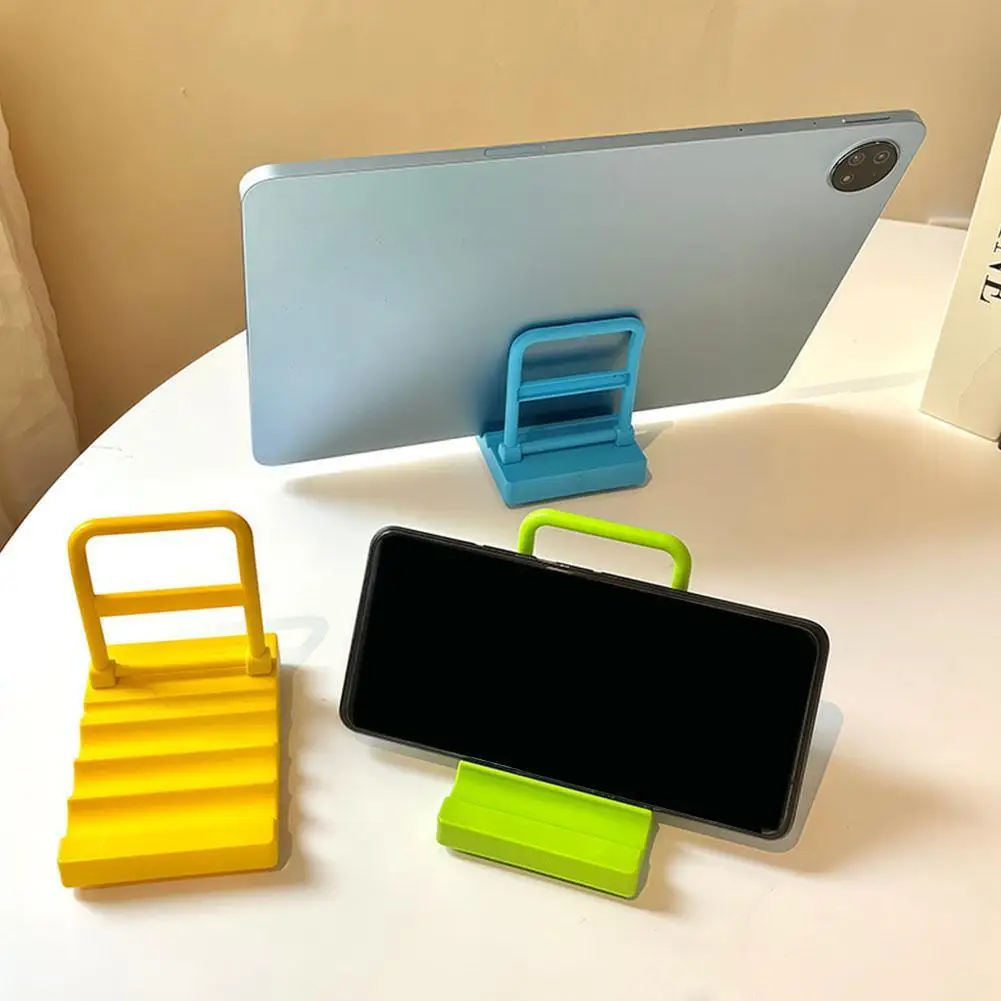 Detachable Simulation Hand-Pulled Wagon Mobile Phone Stand Lazy Desk Organizer Creative Car Parts Universal Holder