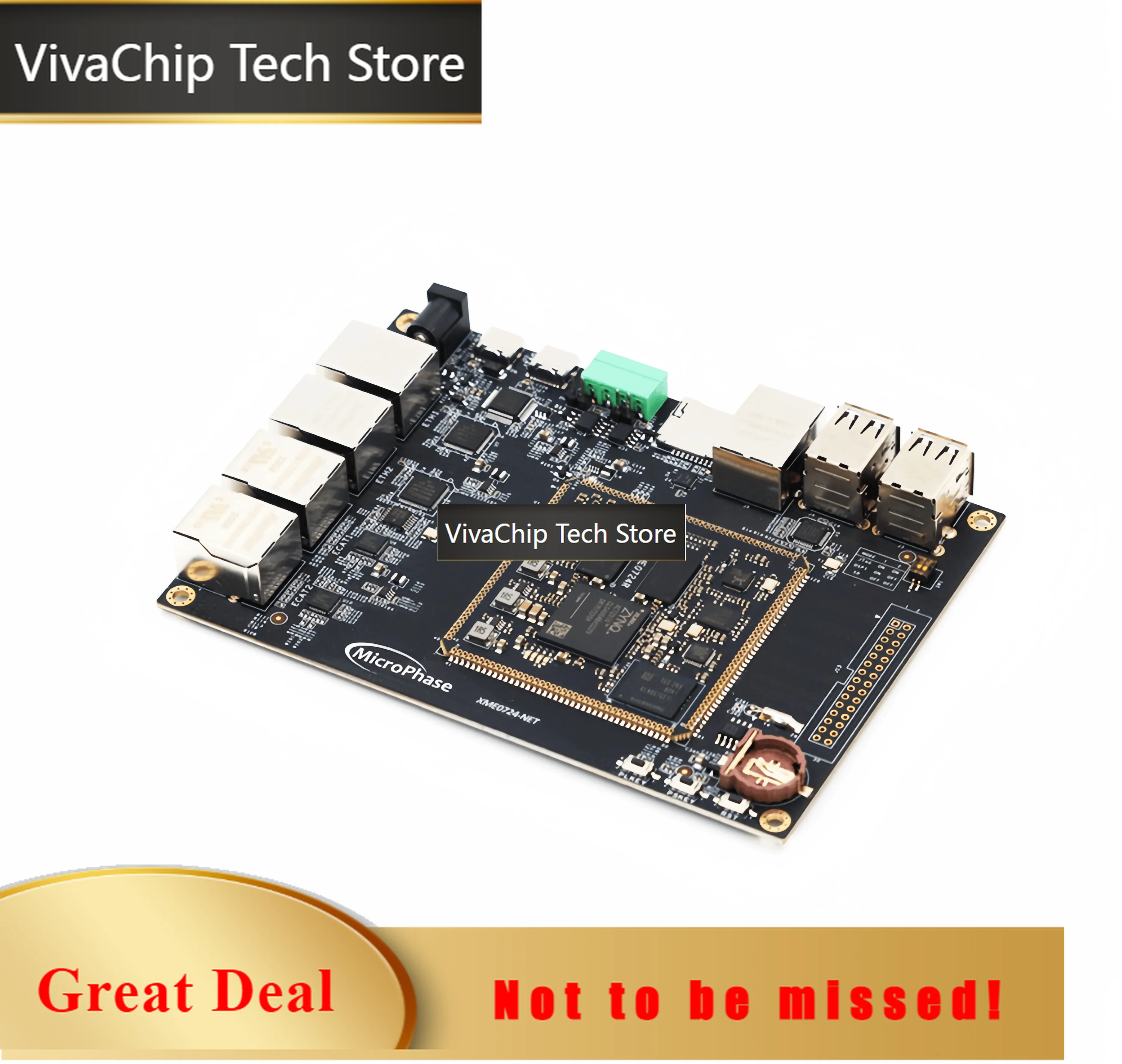 VivaChip TechXILINX FPGA Development Board ZYNQ ARM 7010 7020 Multi-port Industrial Network Zed