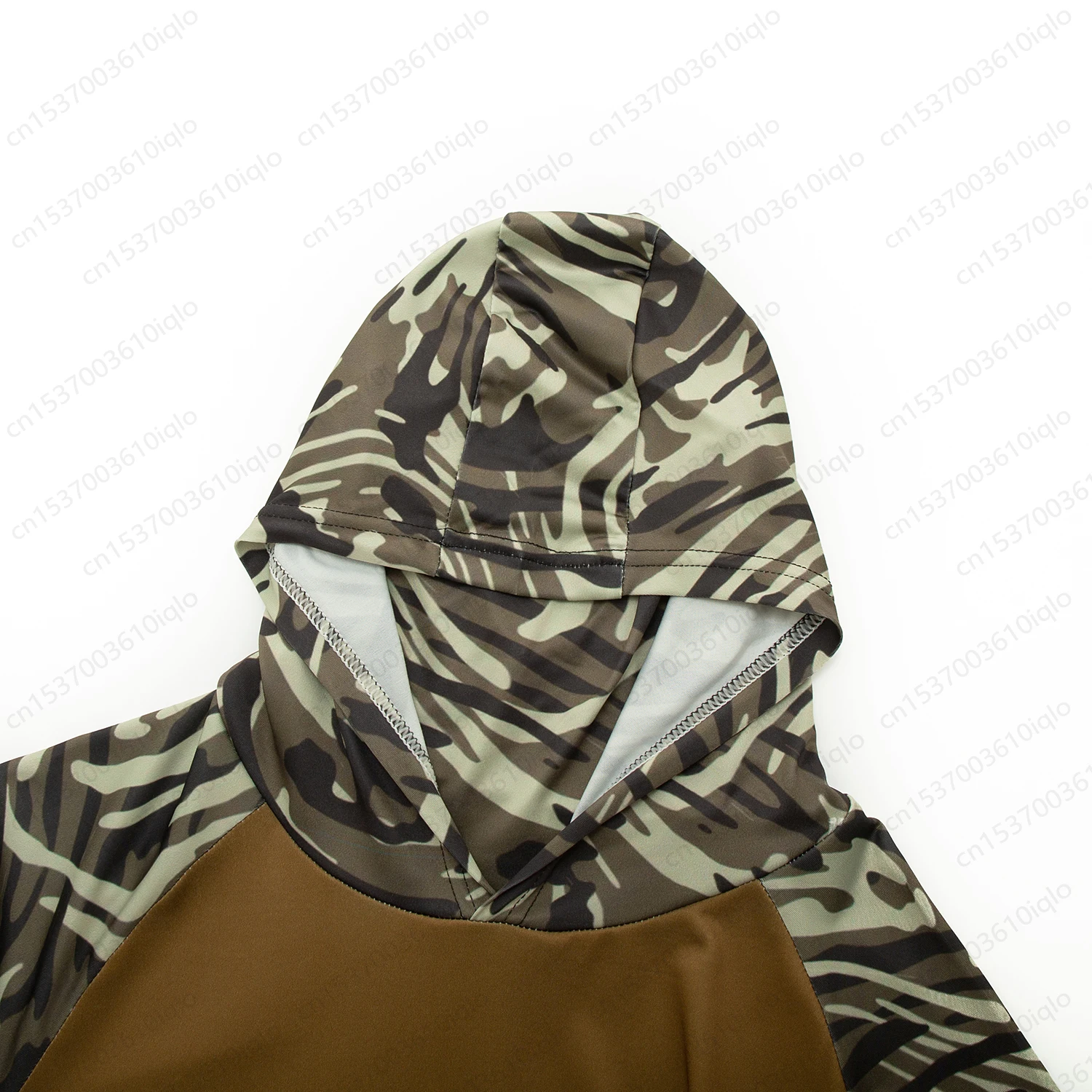 HUK Fishing Shirts Mask Neck Hoodie Clothing Men Long Sleeve Fishing Clothes UV Protection Anti Mosquito Fishing Jersey
