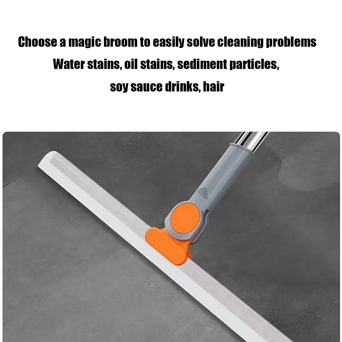 Silicone Scraper Broom Magic Wiper High Place Glass Wiper Floor Mop Household Bathroom Sweeping Water Silicone Scraper Broom Ma