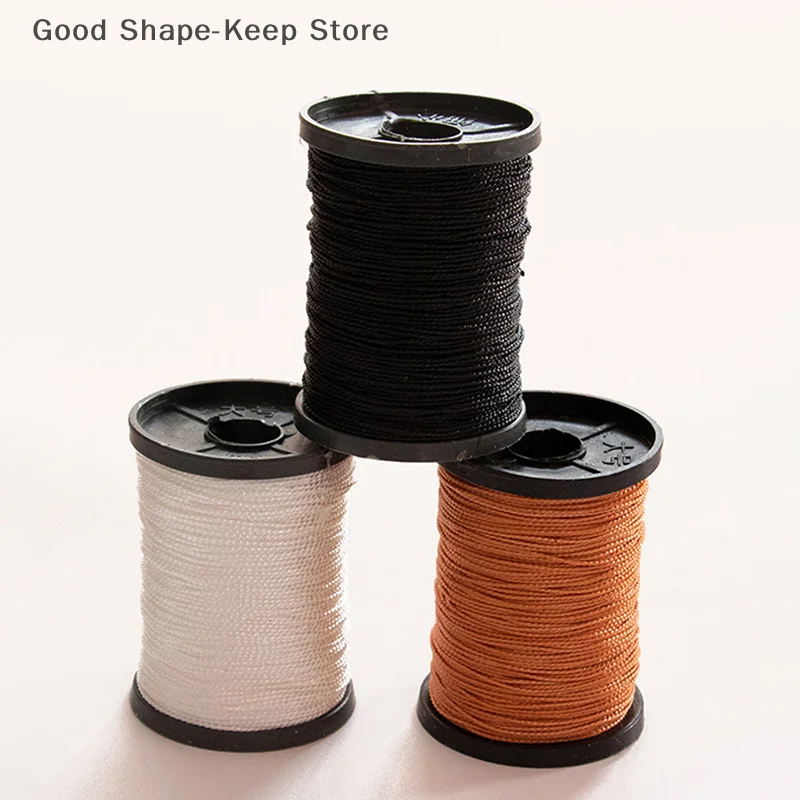 1 PC 50M ไนลอนยางด้ายรองเท้าด้ายสุทธิด้าย Super แรงดึงสายไนลอนเชือกถักทอสิ่งทอผลิตภัณฑ์และเครื่องมือ