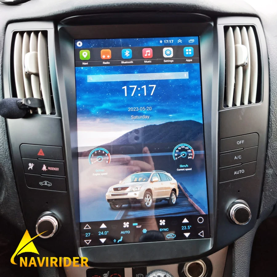 

Android 13 12.1" Tesla Car Radio For Lexus Rx300 Rx330 Rx350 2004-2007 Toyota Harrier Tesla Navigation Carplay GPS Video Player