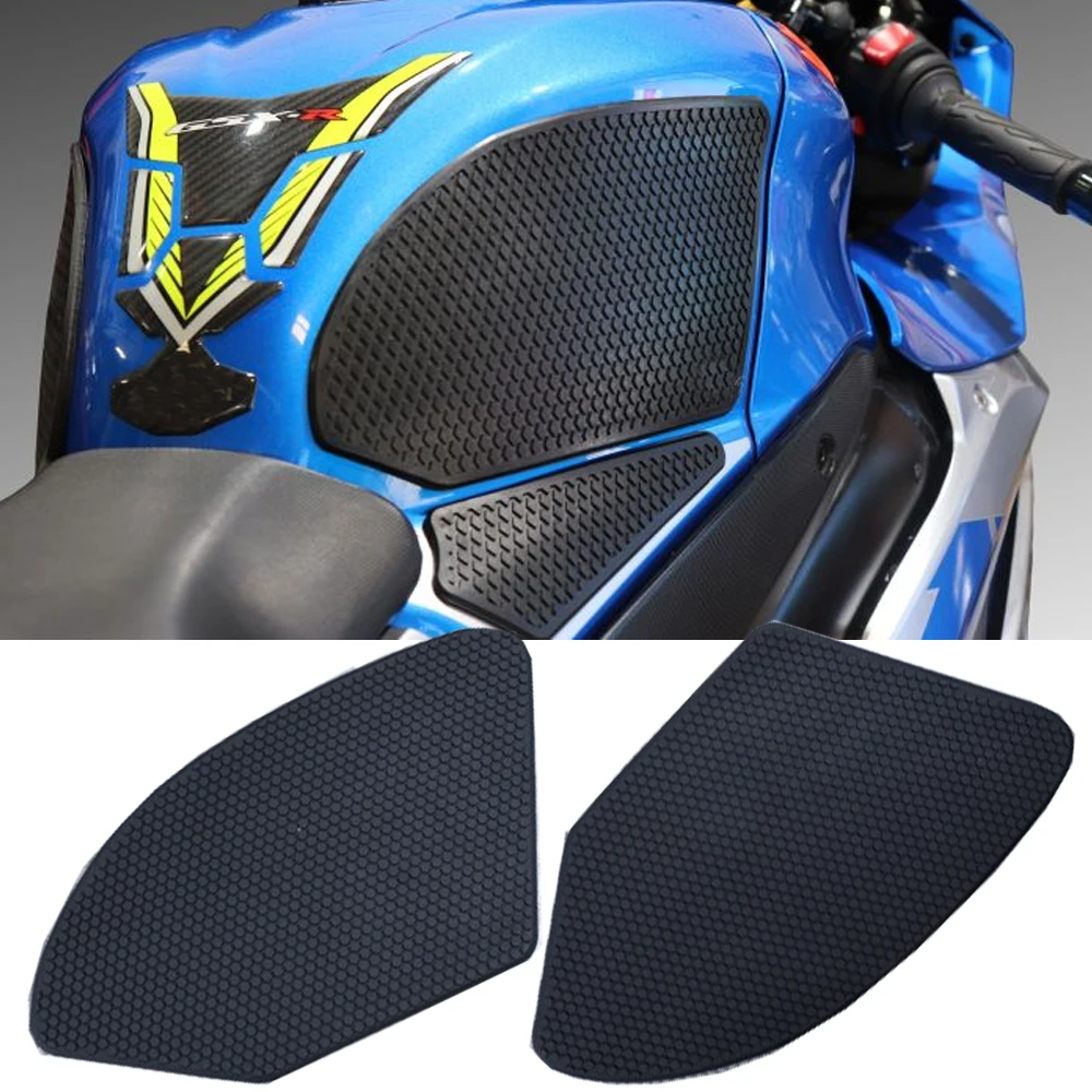 Motorcycle Tank Side Traction Pads Gas Knee Grip Protection Sticker For Suzuki GSXR1000 GSX-R1000 GSX-R GSXR 1000 Accessories 22