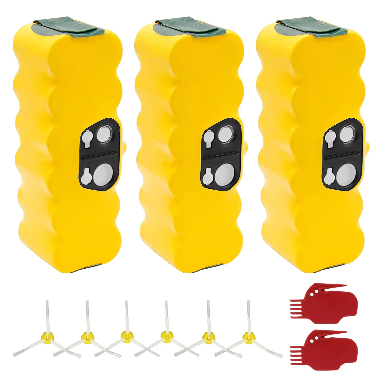 Bonacell Ersatzakku für iRobot Roomba 500 600 700 800 900 Serie Staubsauger 14,4V 6000mAh Ni-MH Akku