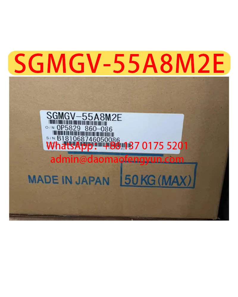 

Brand New SGMGV-55A8M2E Servo Motor，Fast shipping，SGMGV 55A8M2E Servo Motor，In Stock