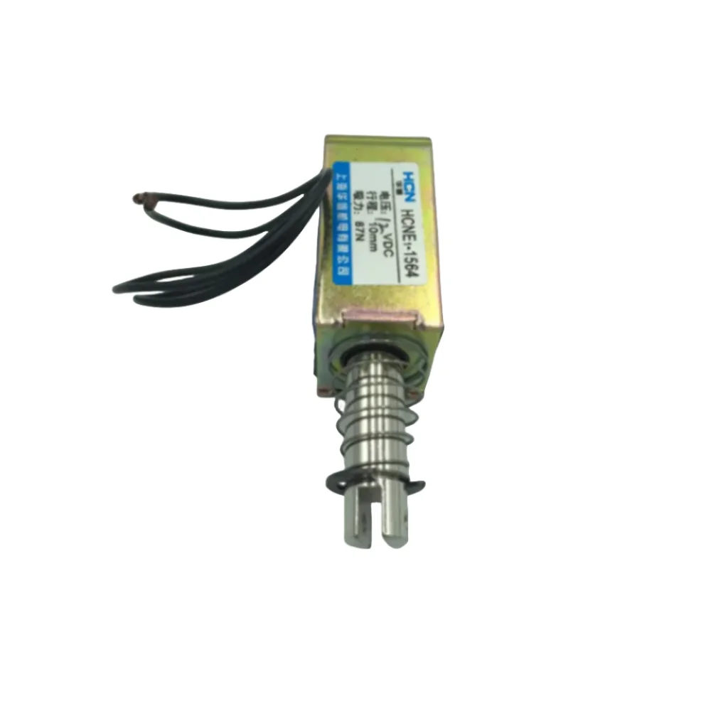 

12V/24V Pull Hold/Release 10mm Stroke 8.7Kg 87N Force Electromagnet Solenoid Actuator