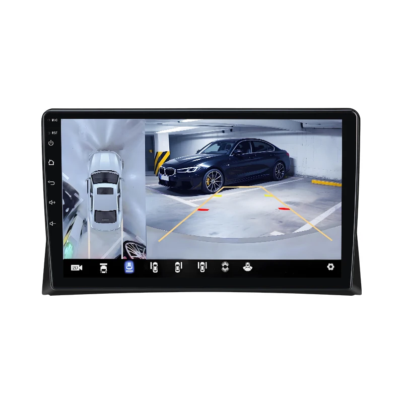 Junsun Für VW Volkswagen Multivan T5 2003-2015 Auto-Multimedia-Player GPS-Videoplayer Navi Android Auto CarPlay Radio Stereo Eingebauter Lüfter Android-Navigation Multimedia-Player 4G-LTE WiFi DAB+