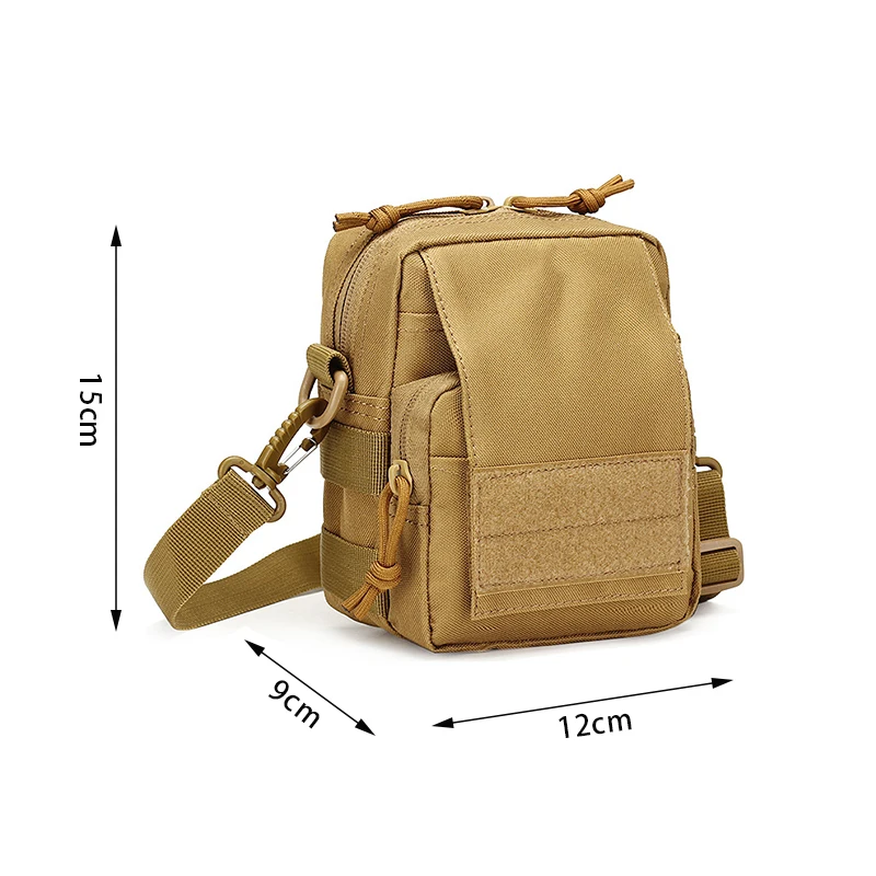 Outdoor-Sport Schulter kleine Tasche Casual Style Herren Militär rucksack Ausflug Wandern Reiten Cross body kurze Reisetasche