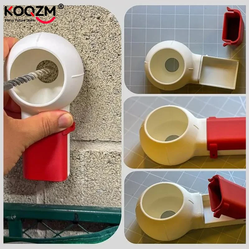 

1 шт., вращающаяся насадка, сверло, пылесборник, эффективный сбор пыли для сверления, шлифовки, шлифовки, электрической дрели, пылезащитный чехол