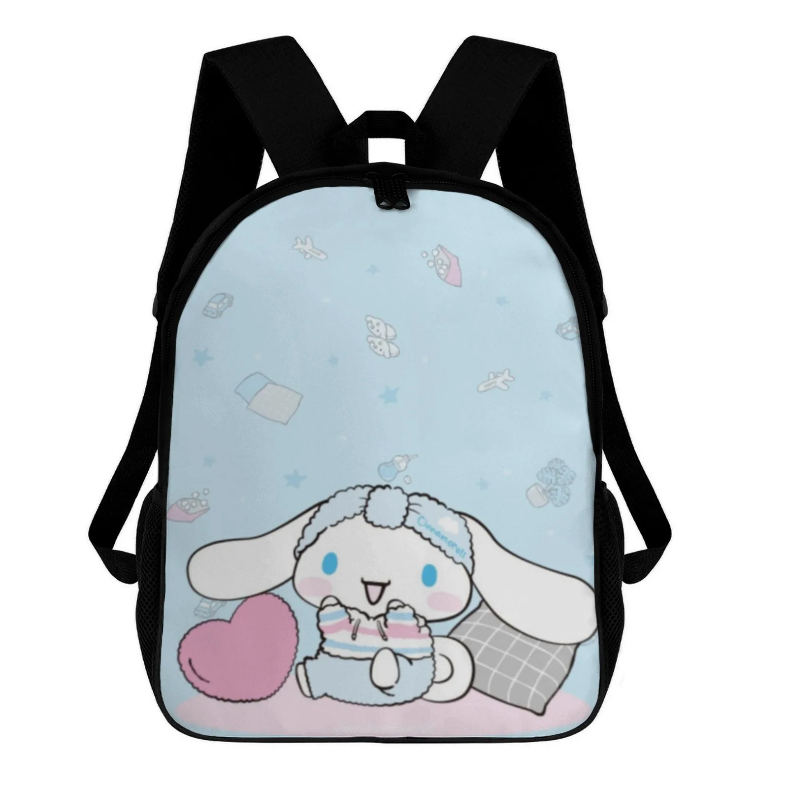 

Cinnamoroll Cute Blue Aesthetic Child Girl Bag Printed Backpacks for School Class Bags for Girl 12 Inch School Backpack Bag