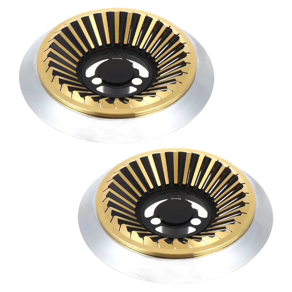 

2pcs Cast Iron Burner Grates For Gas Stove Universal Fit Heat Diffuser Sturdy Stove Accessories Kitchen Gas Range Grate Wok Ring