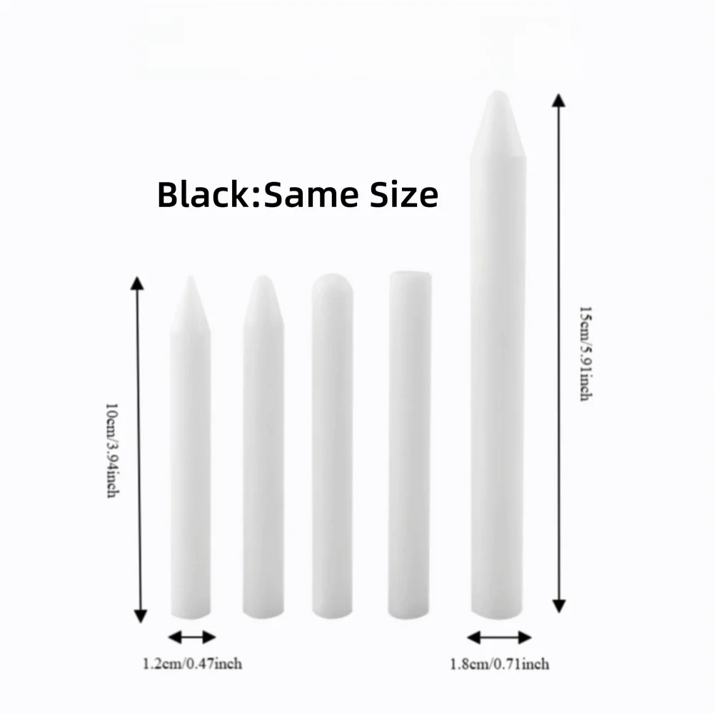 5PCS Durable Nylon Tap Down Tools Universal Black/White Dent Repair Kit Various Specifications Knock Down Pen Collision Repair