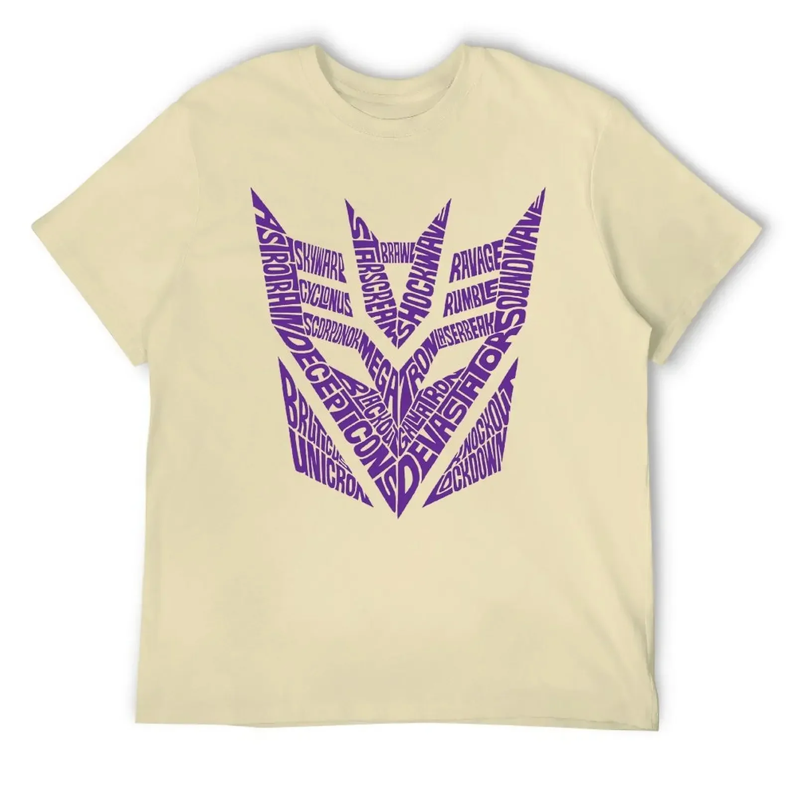 Black Decepticon Soundwave Wordtee Vintage 27 harajuku Sports T-shirts Unique Funny Novelty Home Eur Size Fresh Transformer