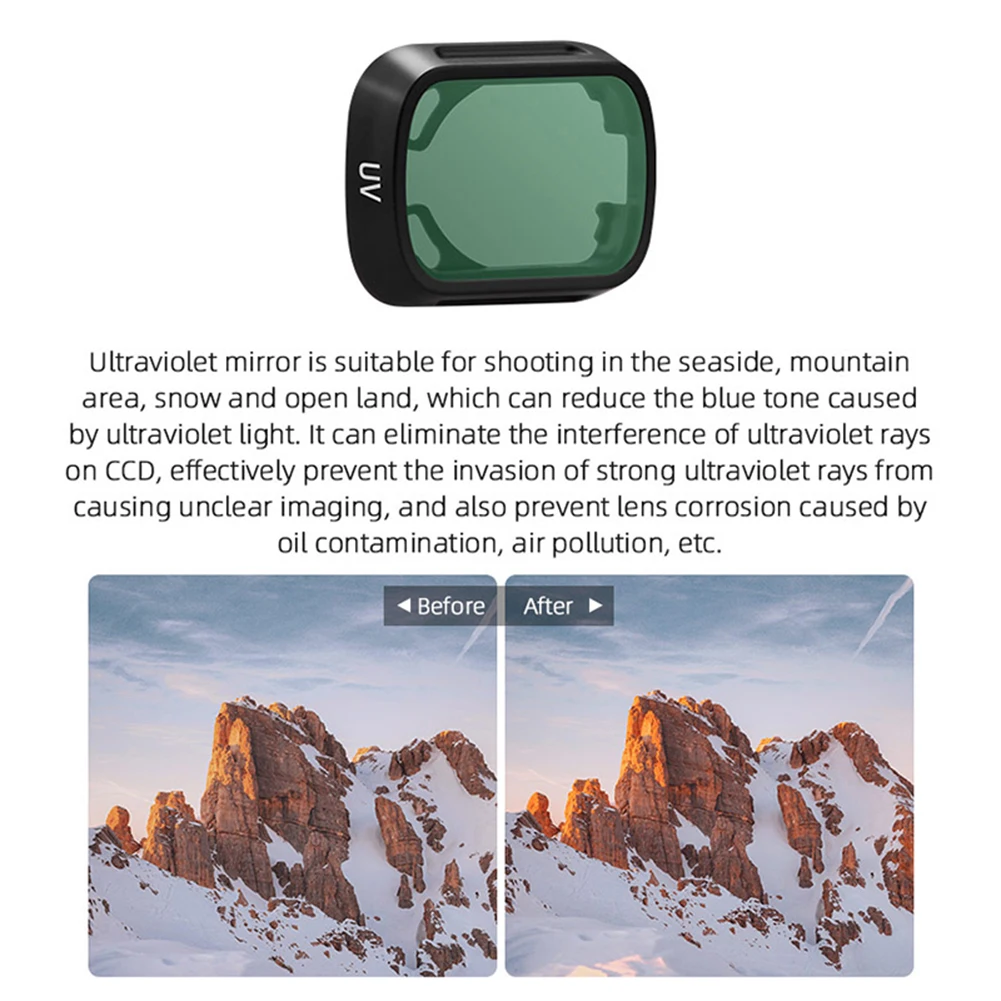 

Защитный фильтр для оптических стеклянных линз из алюминиевого сплава, сменный защитный фильтр для DJI Mini 3 Pro