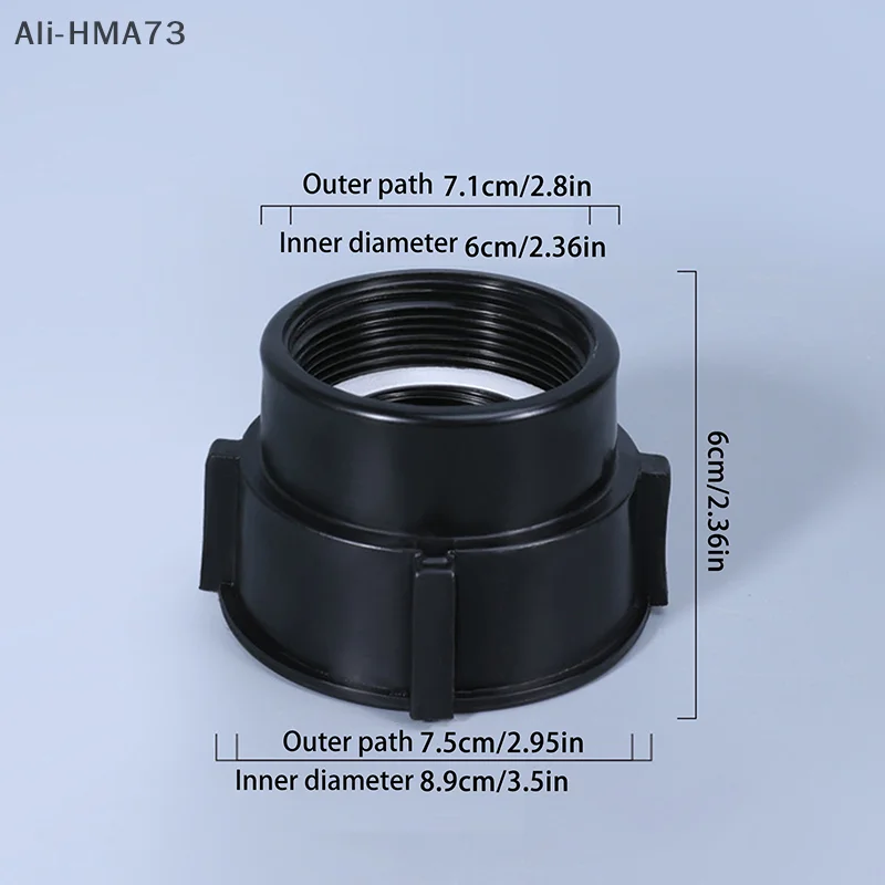 1 ST IBC Tank Adapter 75mm Tot 60mm Grove Draad Fittings Tuin Watertank Connector