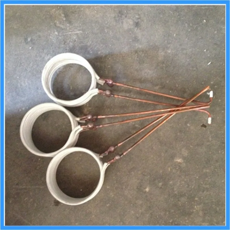 Customized High-Frequency Electromagnetic Induction Copper Coil Heater Industrial Electric Metal Coil Parts Automatic