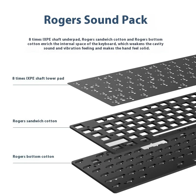 Ajazz Akc087 Tri Mode Wireless Mechanical Gaming Keyboard RGB Backlit for PC Laptop Mac with Ergonomics Hot Swap Bluetooth