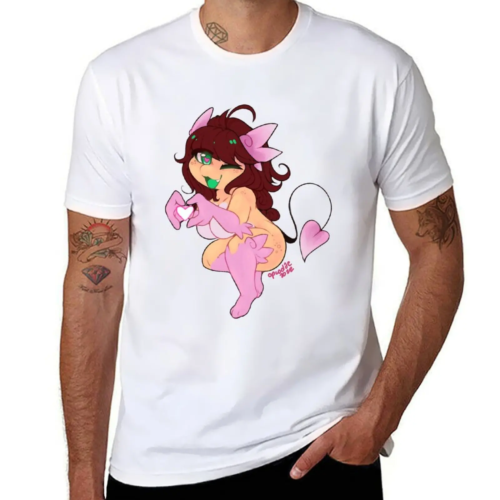 

Valentine Cupid Liz T-Shirt cotton tshirt 100% man t shirts for men casual man t shirts cotton T-shirt