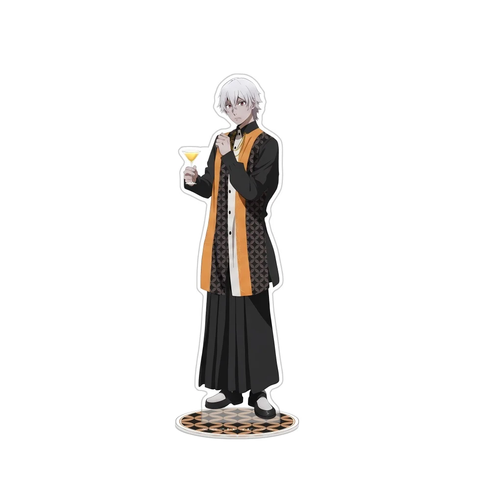 Bungo Stray Dogs Acrylic Stand Keychain Custom Dazai Chuuya Cocktail Party Anime Figure Desktop Decor Fans Gift