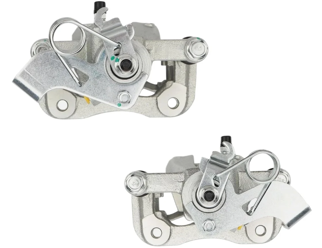 A Pair 58310-1RA30 58400-1R300 Rear brake caliper left/right For HYUNDAI ACCENT IV Saloon RB KIA RIO III UB 1.2 1.4 1.6