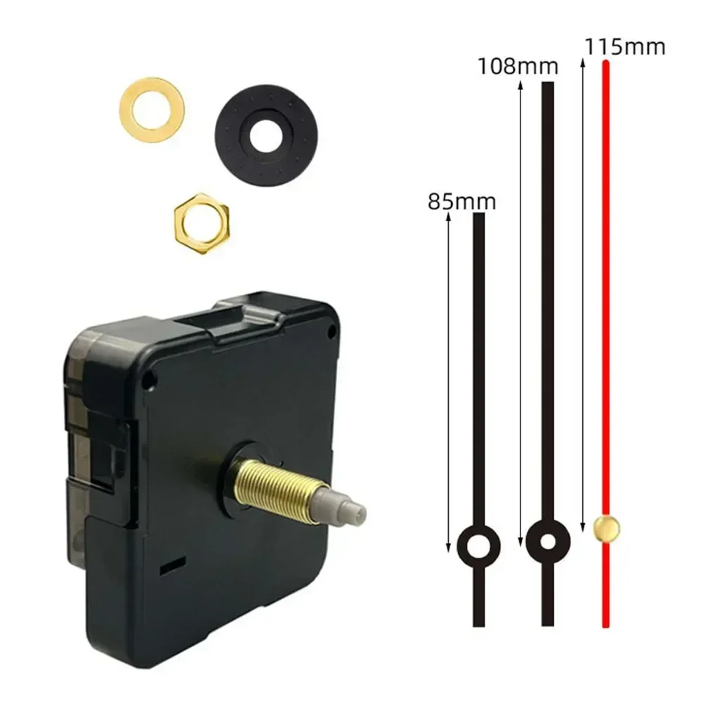 Clock Repair Kit Wall Clock Movement Creative Craft Projects Daily Error Of 1 Second Easy Installation Low Power Consumption