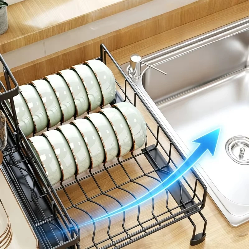 Escurridor de platos extensibl - Commercial Kitchen Floor Drain reseña y precio