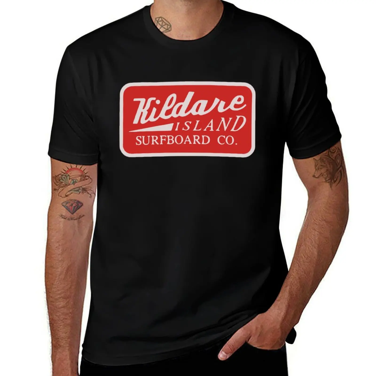 

Kildare Island Surf T-Shirt t shirt custom print t shirt man casual t shirts for man cotton T-Shirt