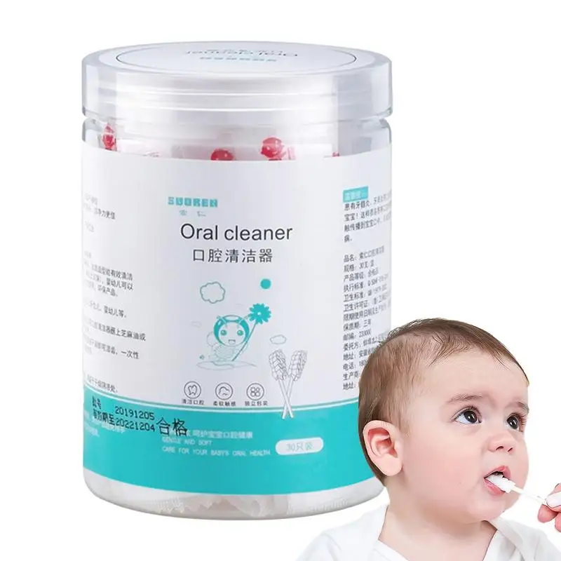 

Baby Tongue Cleaner Gauze Hygienic Portable Baby Toothbrush Gauze Toothbrush Mouth Cleaner In Individual Packaging For Birthday