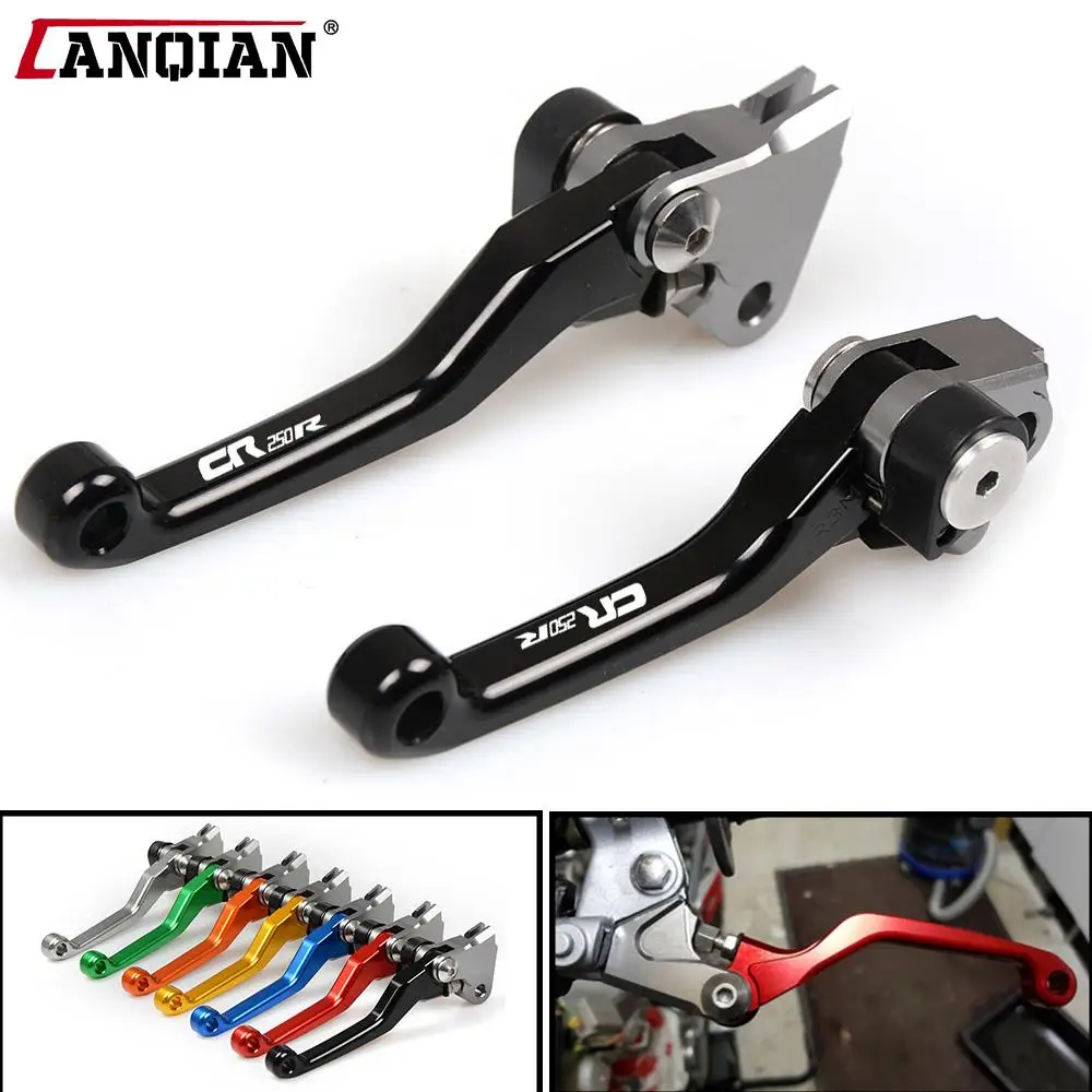 

For honda CR250R CR 250 R 1992 1993 1994 1995 1996 1997 1998 1999 2000 - 2007 Motocross CNC Pivot Brake Clutch Levers Dirt Bike