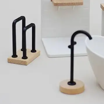 

1 шт. 1/12 имитация умывальника, ванны, модель туалета, кукольный домик, кукольный домик, декор для ванной комнаты, кукольный дом, миниатюрная мебель, аксессуары