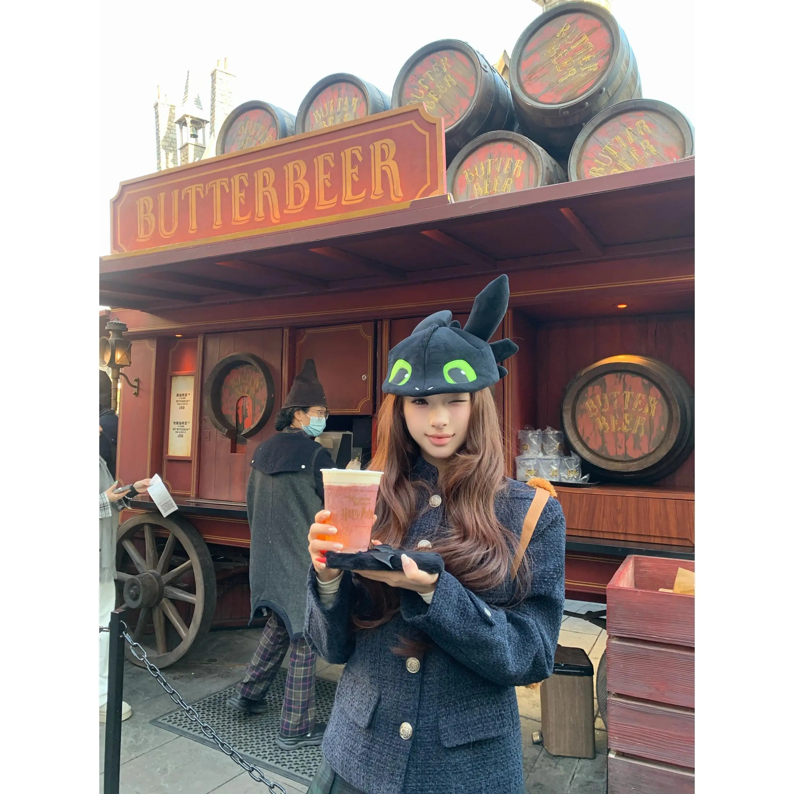 

Original ort Outerwear Women's Faion Korean Sle Thiened Polyester Fiber Autumn Winter Coat Stand Collar No Hat