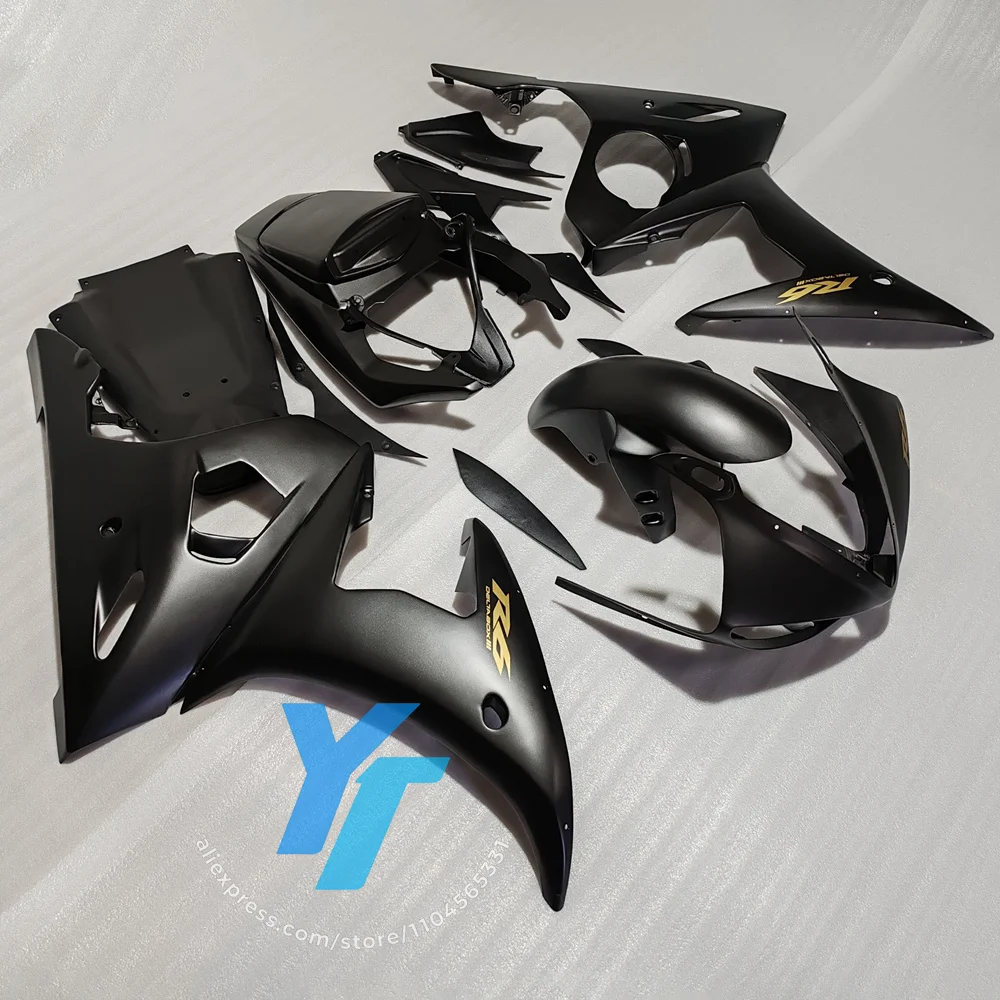 Motorcycle Fairing Kit for Yamaha YZF-R6 2003-2004 ABS Plastic Injection Molded,100% Perfect Fit