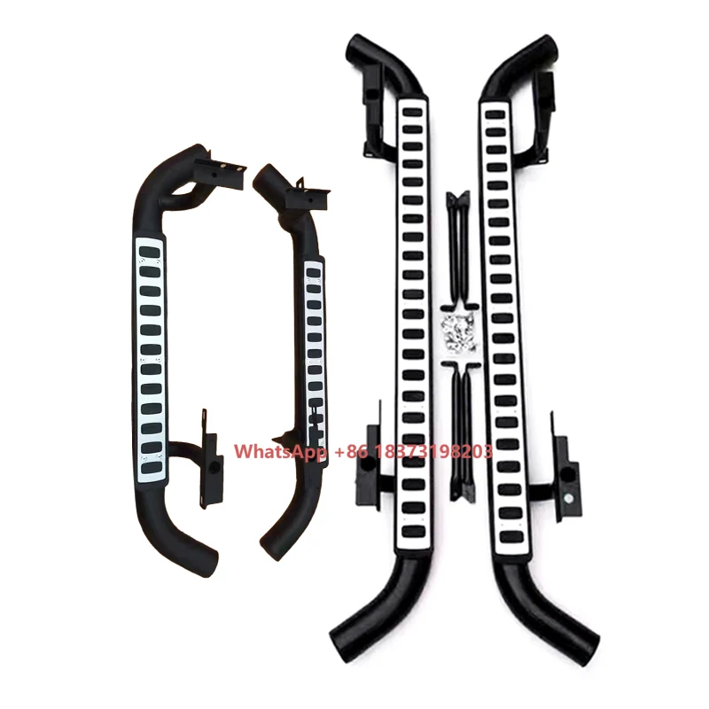 

2 Doors/4 Doors Outside Side Step Pedal Bar Running Board Fit for Old Defender 90/110 Side Pedals Car Accessories
