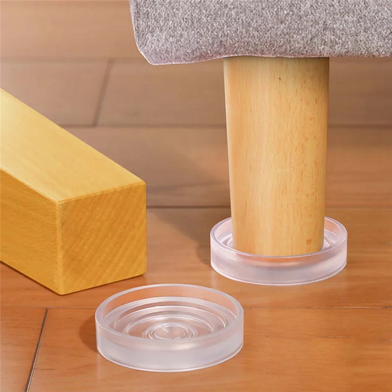 4Pcs Chair Leg Caps Feet Protector Pads Furniture Table Covers Socks Plugs Cover Furniture Leveling Feet Home Easy To Use
