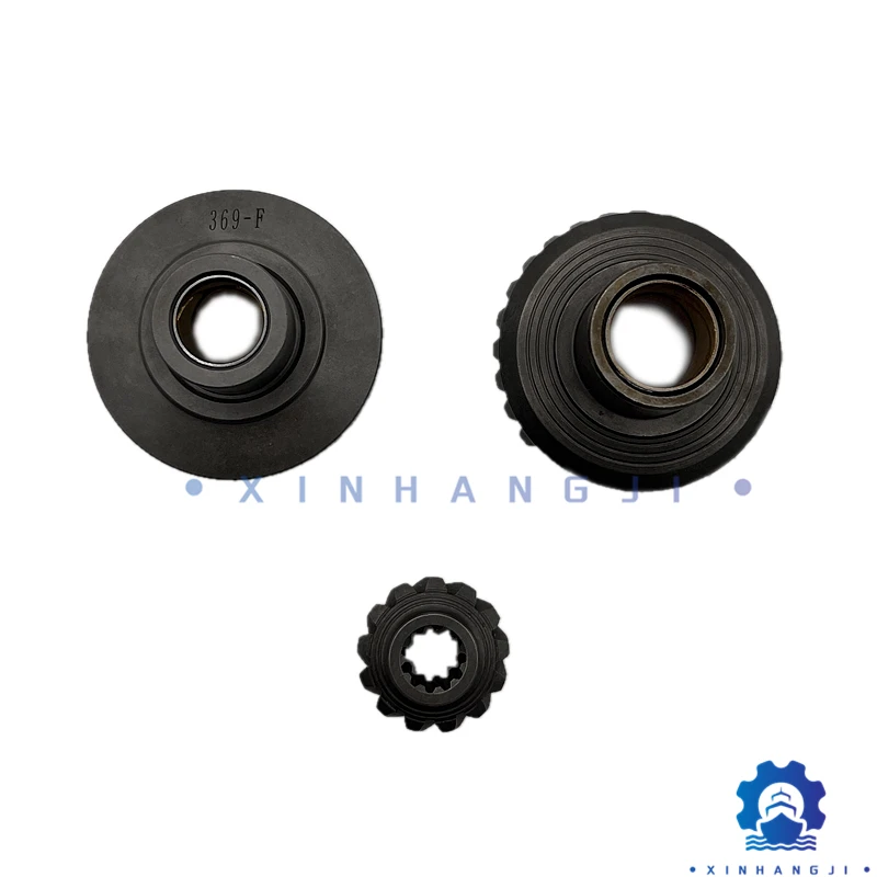 

Gear set 369-64010-1 369-64030-1 369-64020-1 For TOHATSU /Nissan /Mercury Outboard 2-stroke 5HP 369-64010 369-64030 369-64020