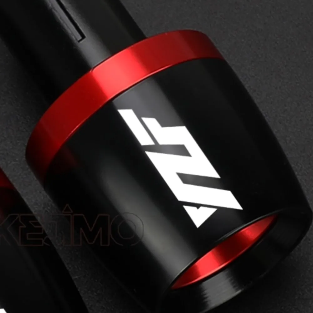 

For Yamaha YZF R1 YZF R6 YZF R125 YZFR15 R25 YZF R3 7/822mm Motorcycle Universal Handlebar Grips Handle Bar Cap Ends Plug Slider