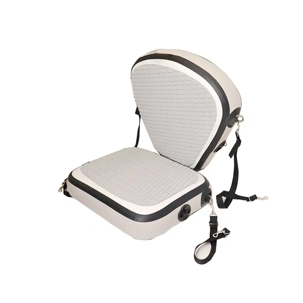 Asiento DWF de tela de doble pared para SUP inflable, asiento de Kayak oceánico Extra cómodo, asiento de tabla de Paddle desmontable