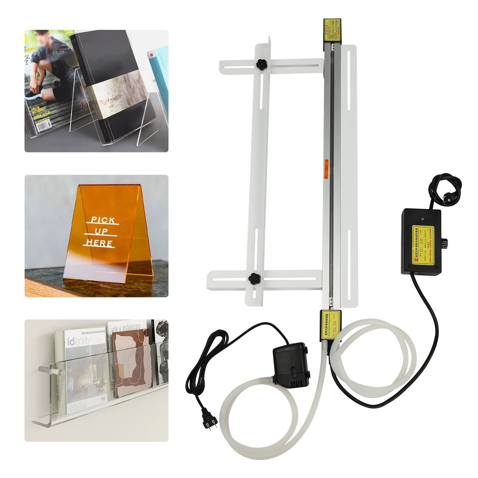 60 cm acrylbuigmachine met beugel, kunststof plaatbuigmachine, 24 inch IPX8 handmatige stripverwarmer voor logoproductie