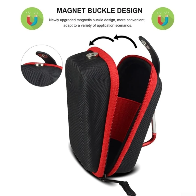 Versatile Magnetic Golf Rangefinder Case Bag Waterproof and Shockproof Storage for Golfers and Outdoor Enthusiasts