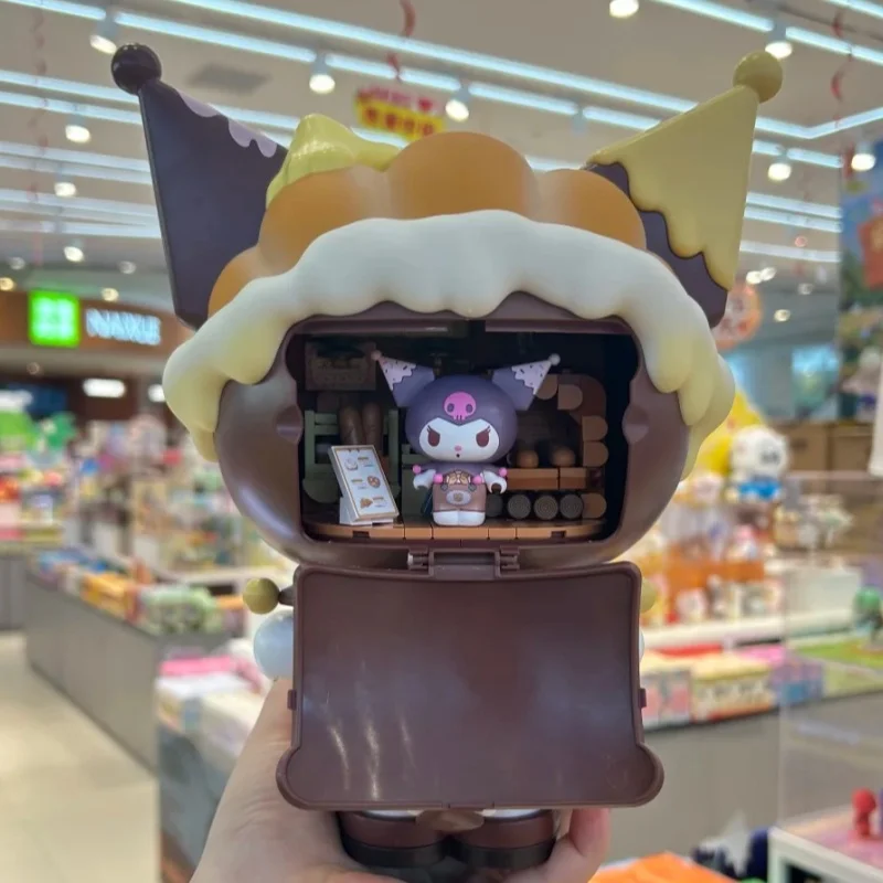 サンリオアニメクロミビルディングブロックビッグベビーブレッドパーティーシリーズビッグベビーかわいいスプライシングモデル装飾品誕生日ギフトおもちゃ
