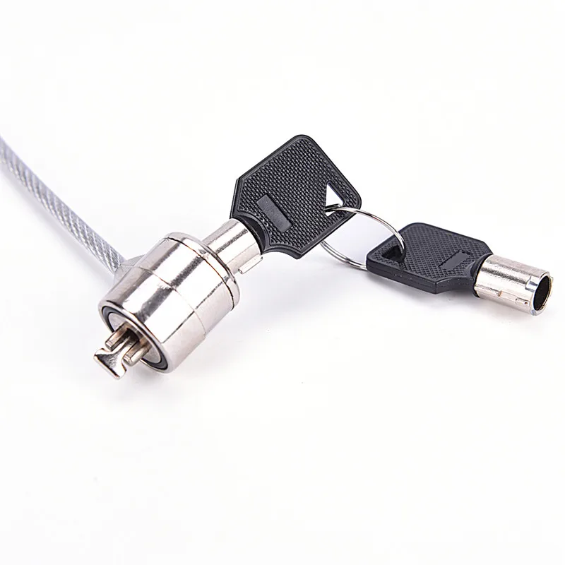 Office Notebook Laptop PC Computer Desk Key Security Lock Chain Cable
