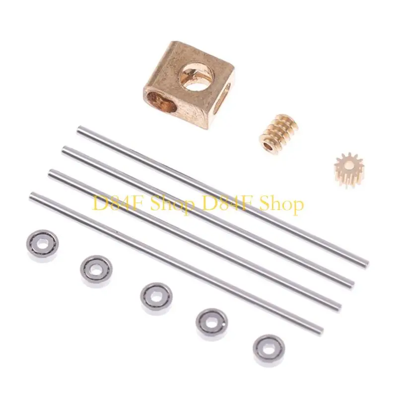 D84F 0.2M Turbines Worm Gear Small 90° Transmission Box 12-Times Reduction Mechanism